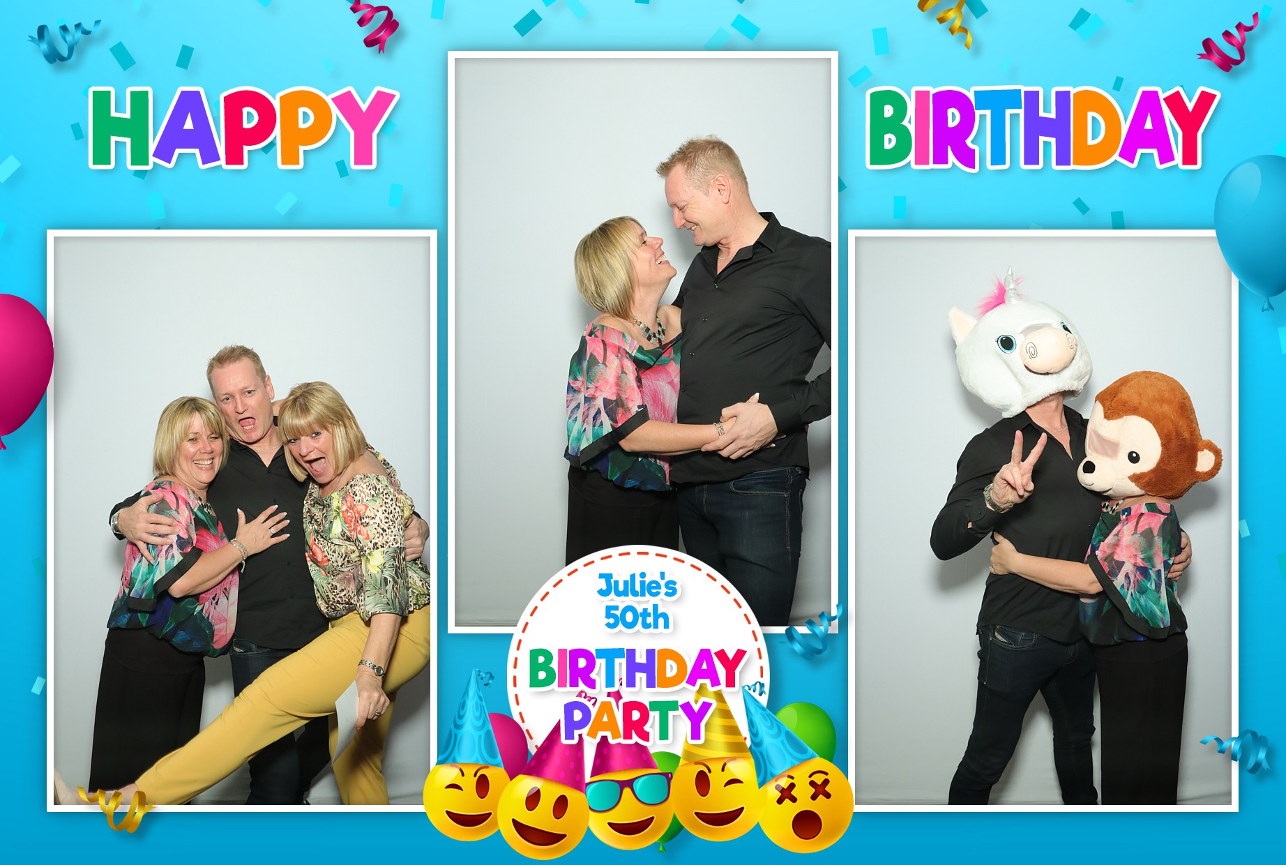 Julie's 50th Birthday | View more photos from the event at gallery.myphotoboothexperience.co.uk/u/MyPhotoBoothExperienceLtd/Julies-50th-Birthday